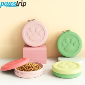 recipiente portátil comida água cães gatos