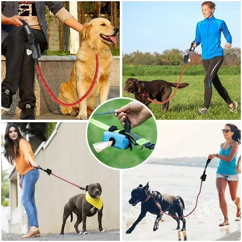 Dispensador de Saco Coletor para Cães de Tecido Oxford com Zíper - Imagem 4