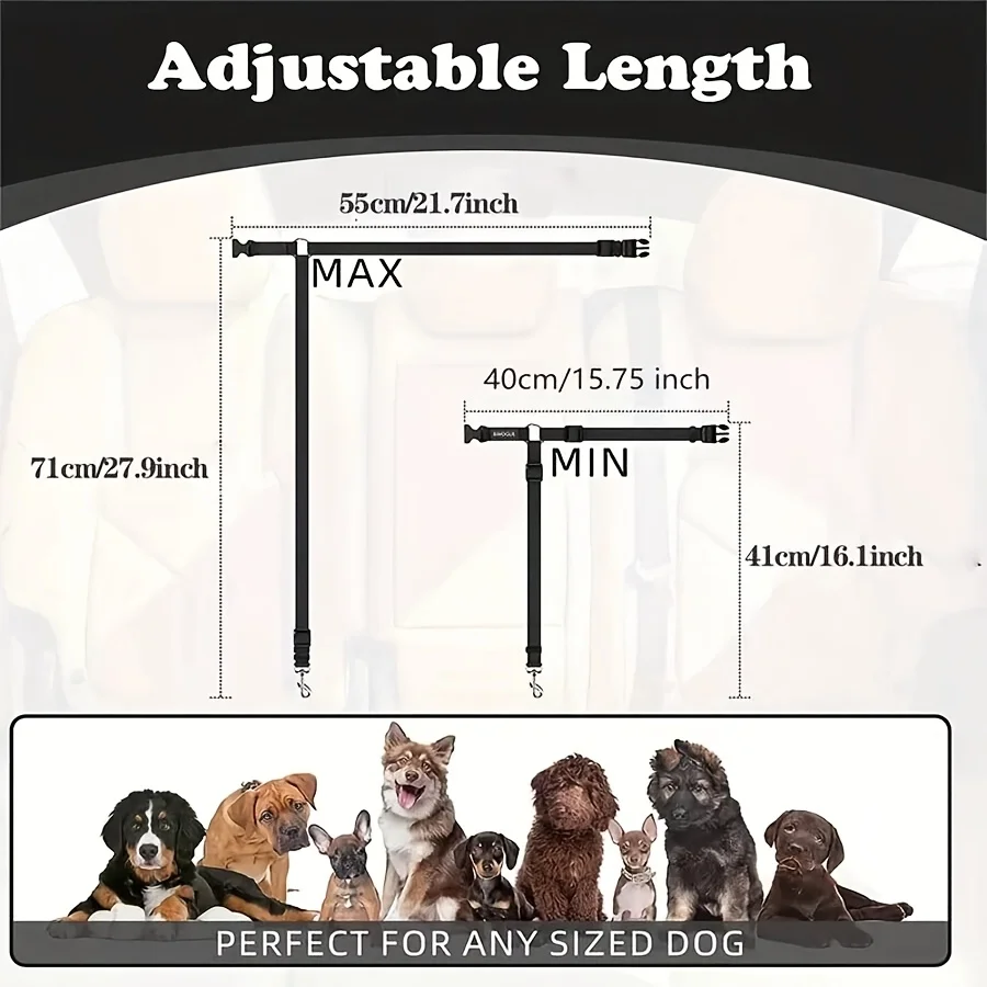 Cinto de Segurança para Cães para Veículos - Imagem 2