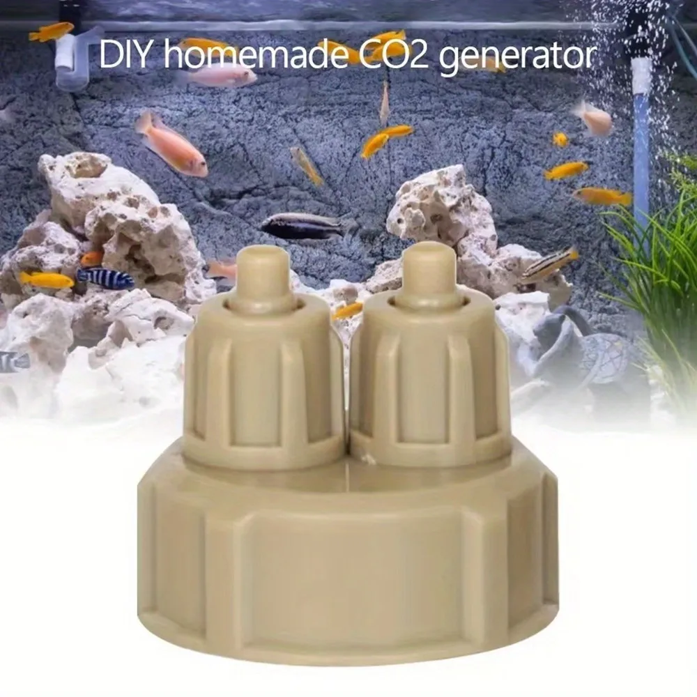 Tampa Geradora de CO2 para Aquário DIY para Tanque de Peixes e Plantas Vivas - Imagem 2