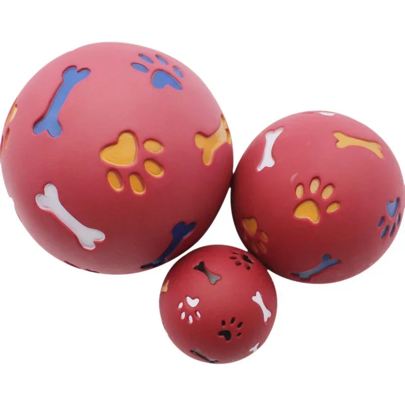 Bola Dispensadora de Ração para Cães e Gatos de Borracha - Imagem 6