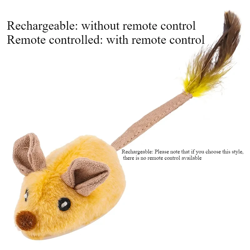 Brinquedo Rato Elétrico para Gatos com Detecção de Toque - Imagem 5