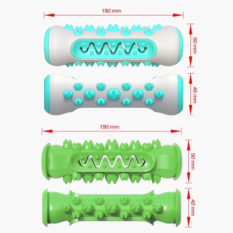 Brinquedo Dental para Cães Filhotes Macio para Limpeza dos Dentes - Imagem 4