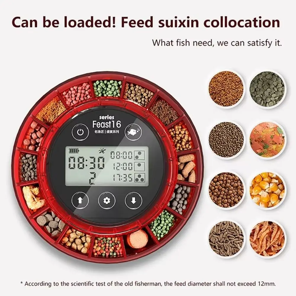 Alimentador Automático para Peixes com Temporizador e Display LCD - Image 2