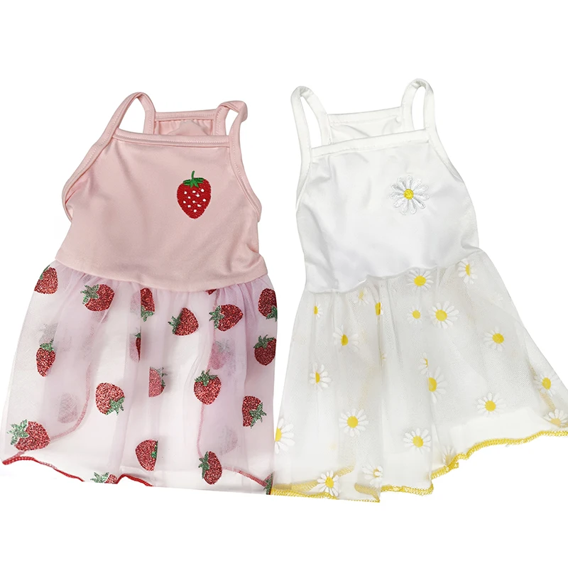 Vestido para Cães Pequenos Estilo Princesa com Saia - Image 3