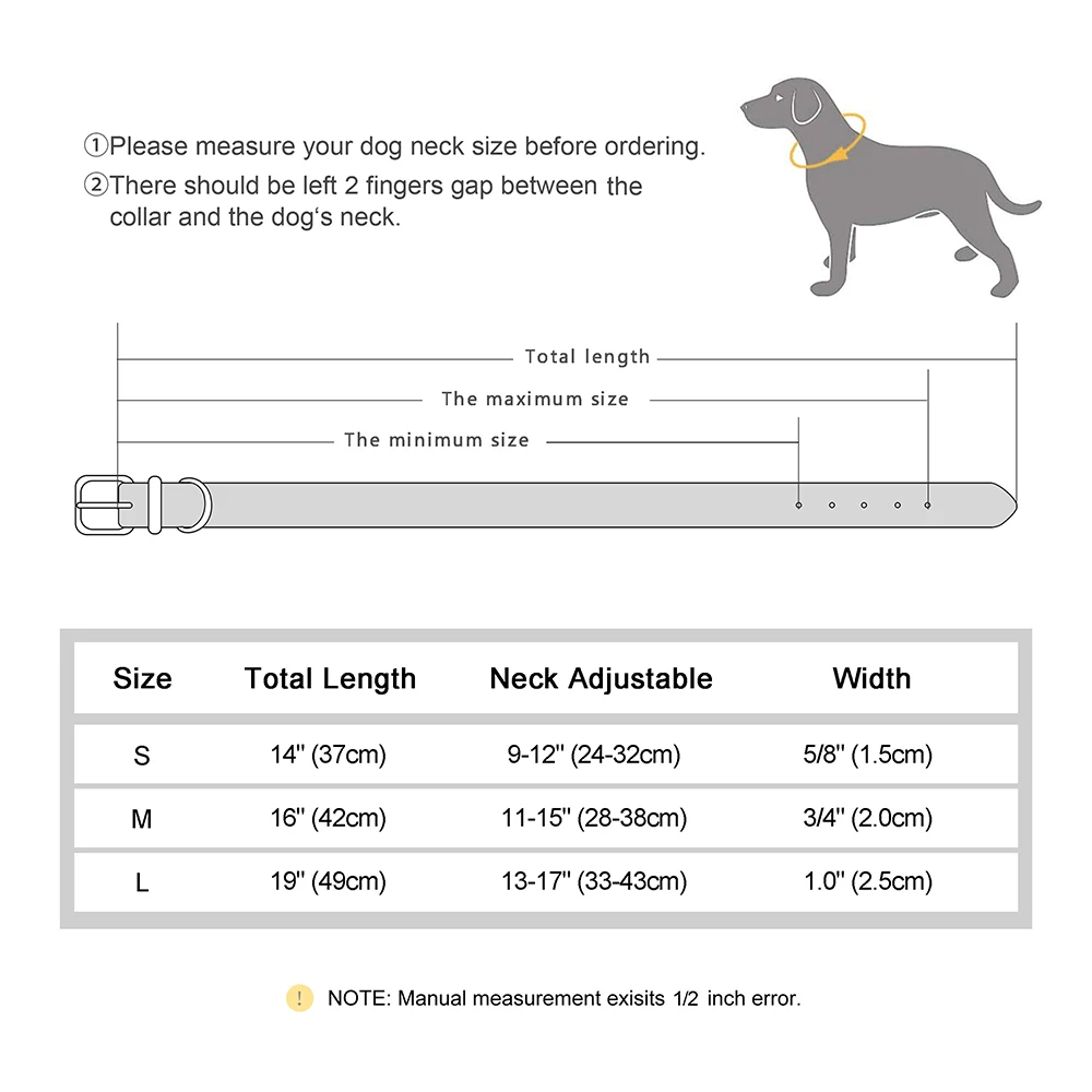 Coleira de Nylon para Cães Pequenos e Médios Acolchoada - Image 6