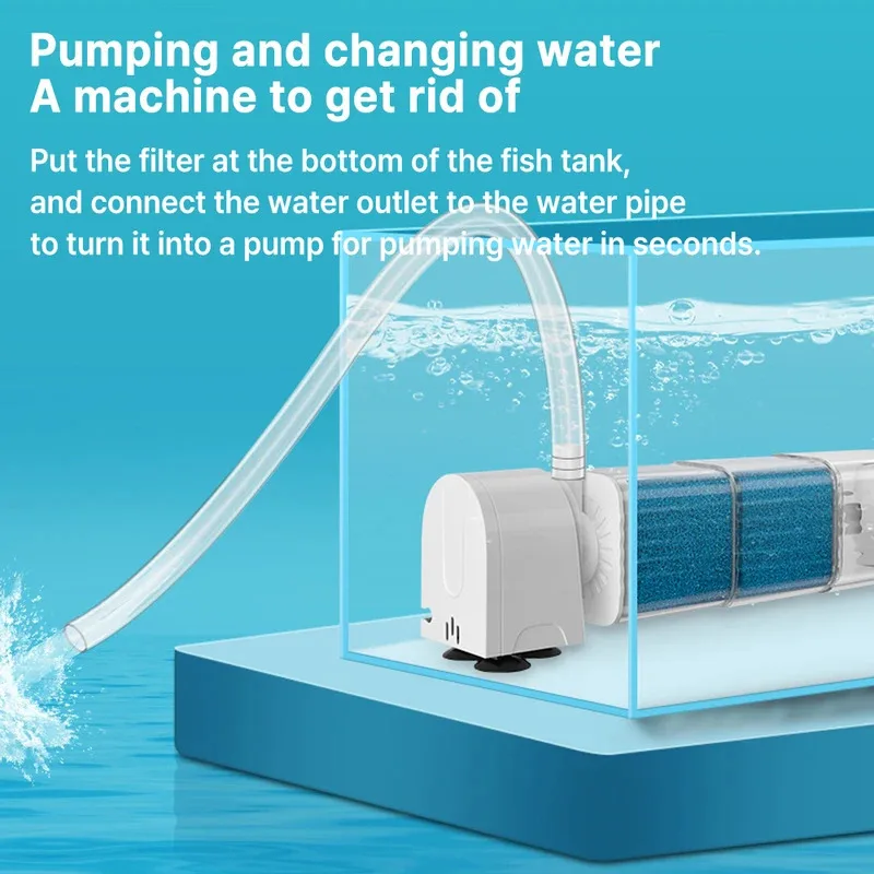 Bomba Submersível para Aquário 220V Multifuncional Aerador - Imagem 5