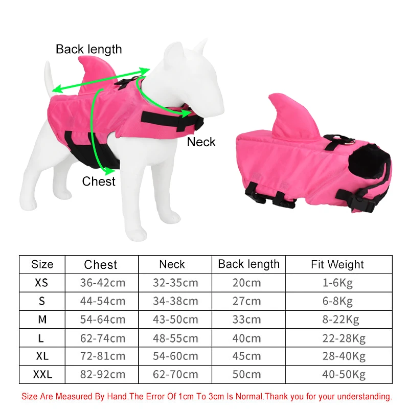 Colete Salva-Vidas para Cães Pequenos e Médios com Alça de Resgate - Image 5