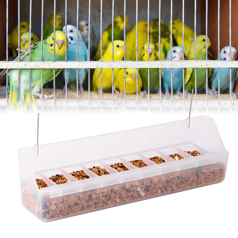 comedouro para pássaros 6 slots