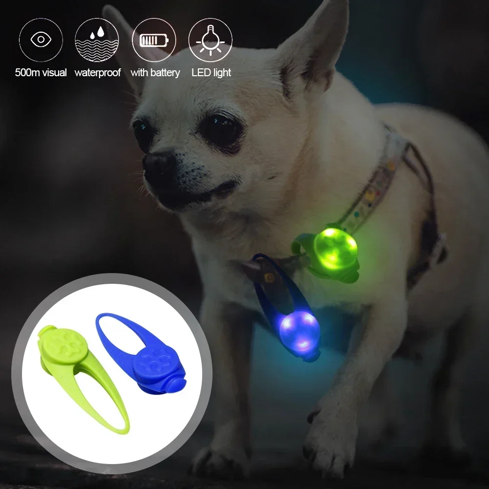 Pingente de LED para Cães e Gatos de Silicone Macio para Coleira - Imagem 6