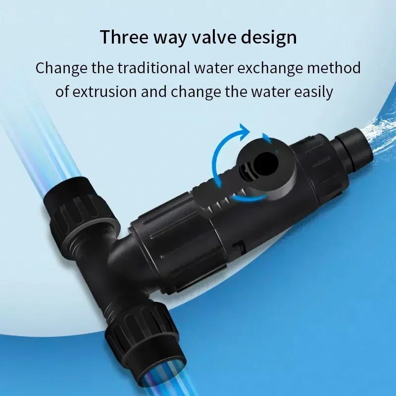 Conector de Filtro para Aquário 12/16mm com Válvula de Controle - Imagem 6