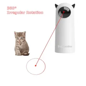 brinquedo laser para gatos rotação 360