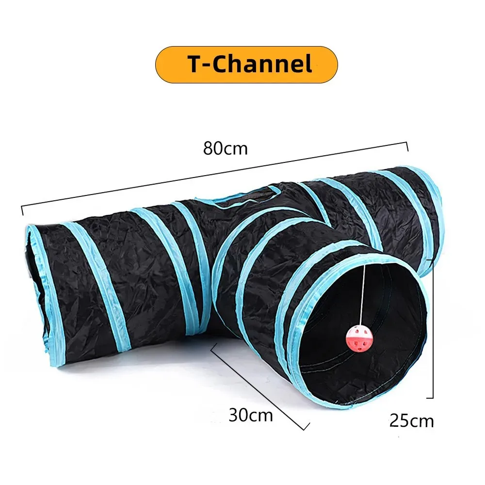 Túnel para Gatos Dobrável em Poliéster S-Type 60 cm - Image 3