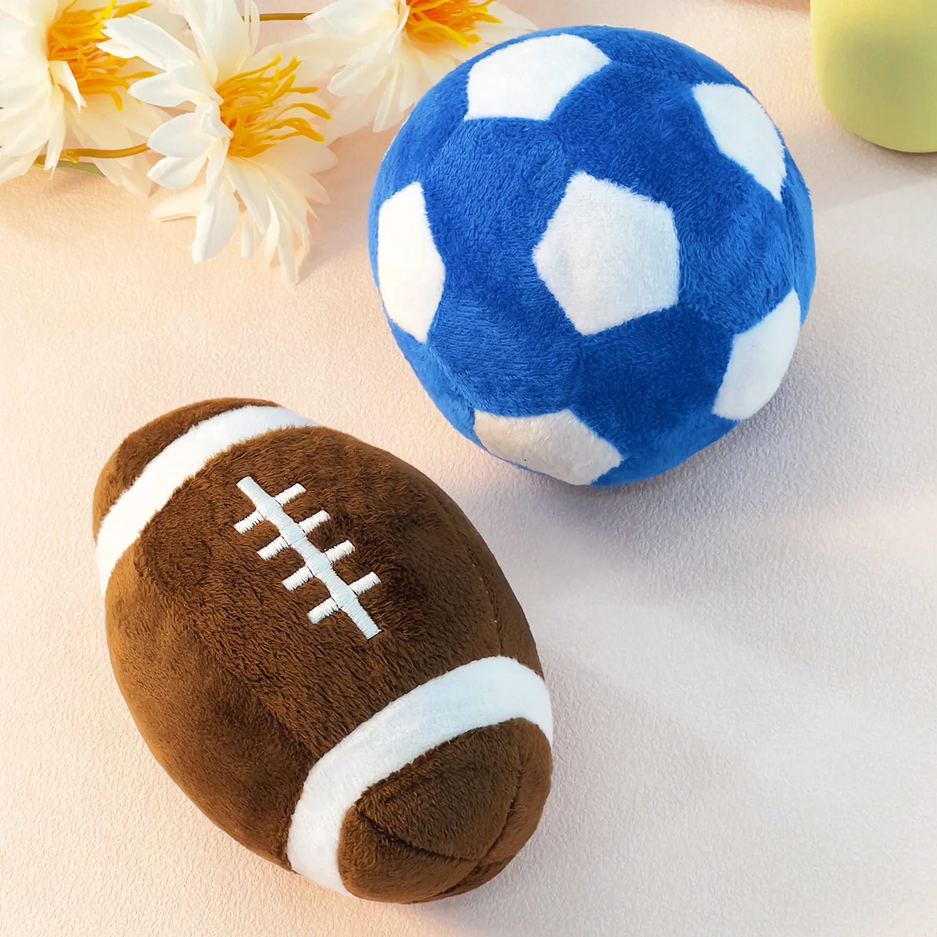 Brinquedo de Futebol para Cães com Som para Treinamento - Imagem 2