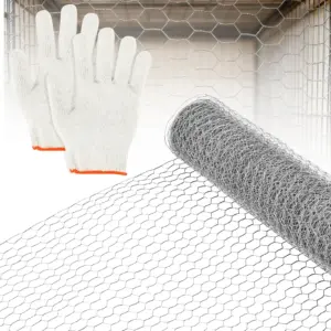 rede de cerca hexagonal para animais