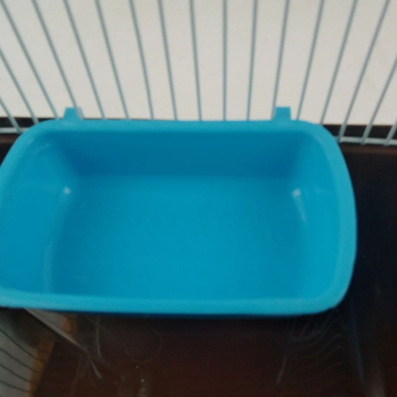 Tigela Removível para Hamster Plástico com Ganchos para Gaiola - Image 2