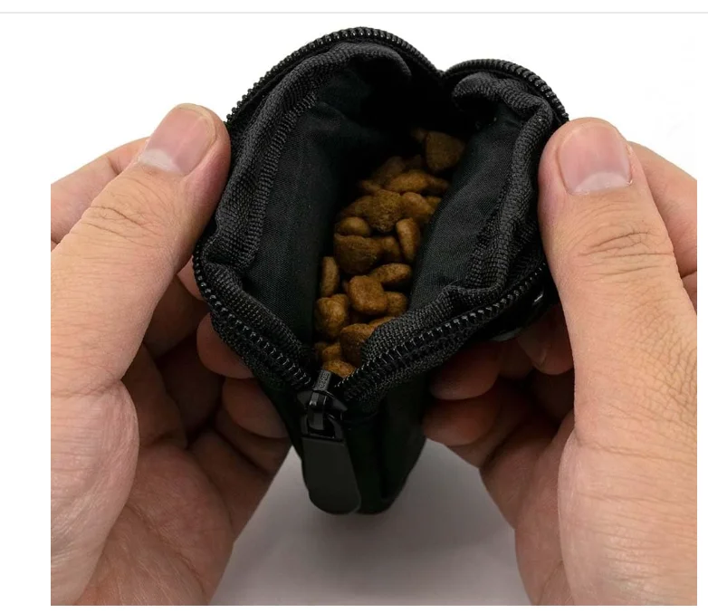 Bolsa para Petiscos de Cães com Clipe para Passeio - Image 5