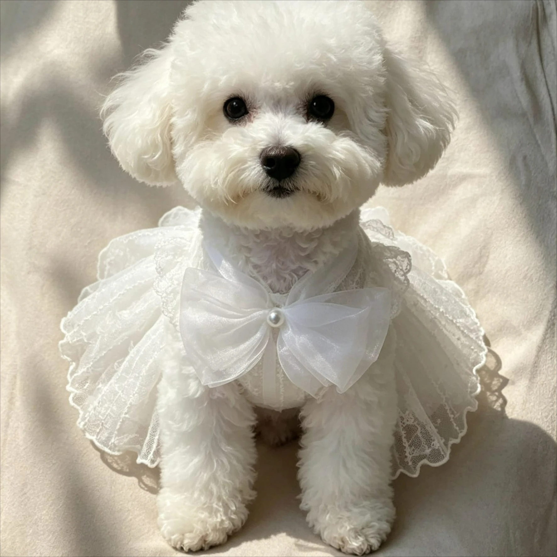 vestido de princesa para cães e gatos pequenos