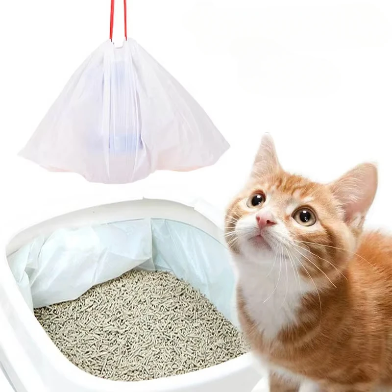 Saco de Areia para Gatos com Cordão Descartável Tamanho L - Imagem 6