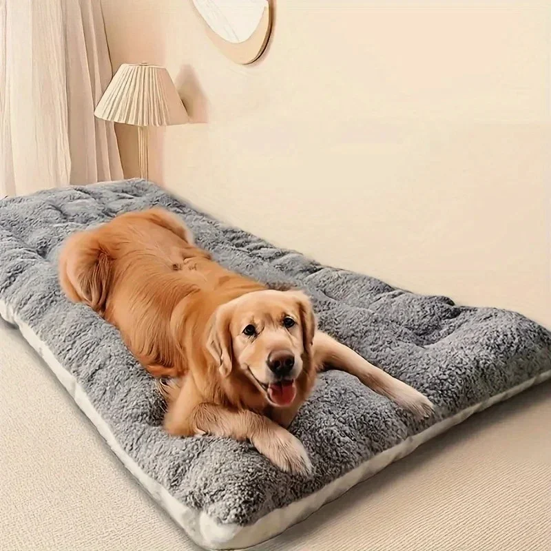 Cama Sofá de Pelúcia para Cães Grandes e Pequenos, Poliéster - Image 2