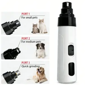 cortador de unhas elétrico para cães e gatos