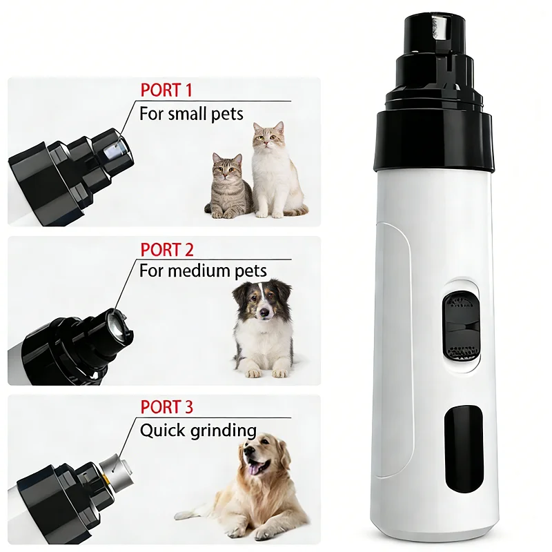 cortador de unhas elétrico para cães e gatos