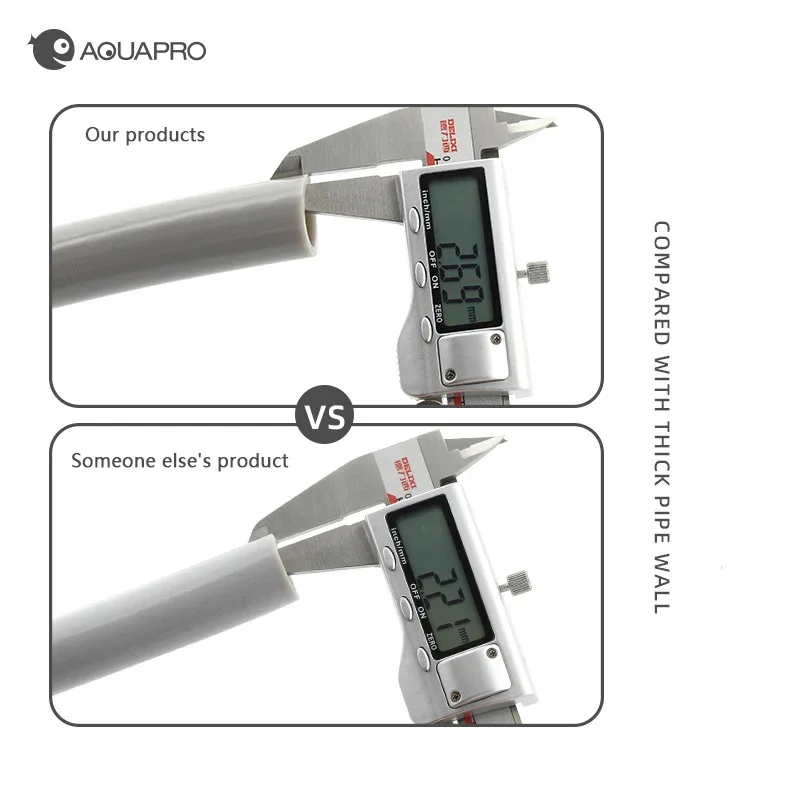 Tubo PVC AQUAPRO para Aquário de 3m, Resistente à Corrosão - Imagem 6