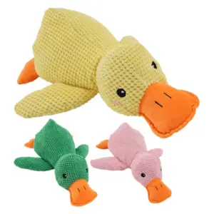 brinquedo de pelúcia pato para cães