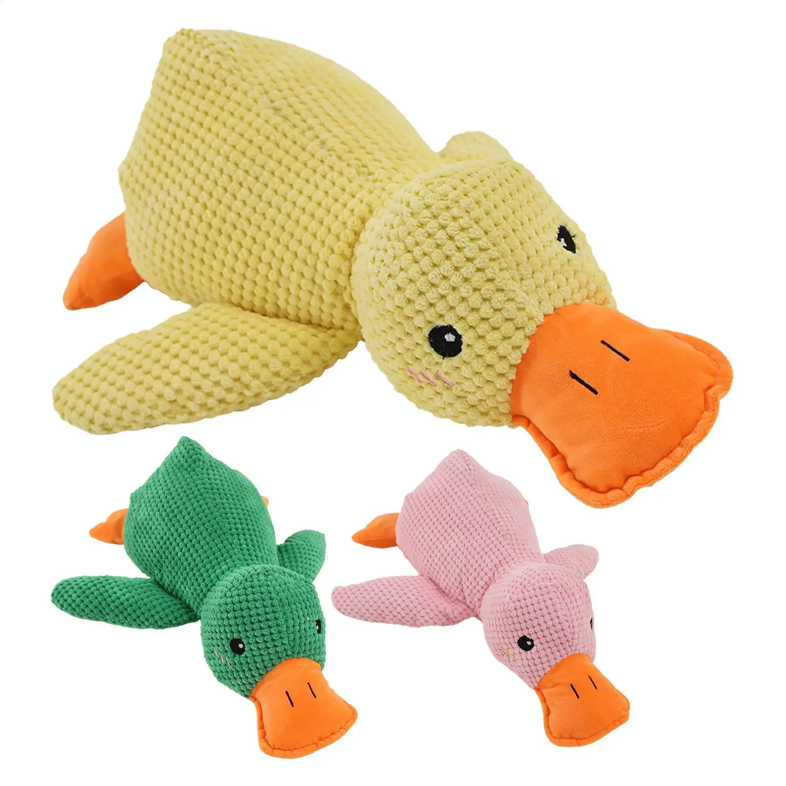 brinquedo de pelúcia pato para cães