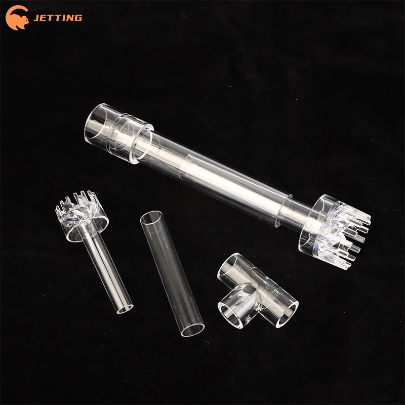 Skimmer de Acrílico para Aquário DIY Transparente com Rotação - Imagem 5