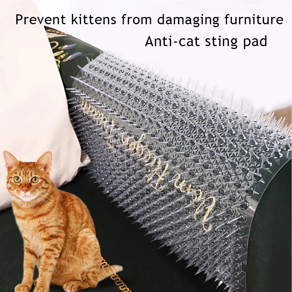 Tapete Anti-Gato Transparente de PET 34x43cm para Proteção de Sofás - Image 4