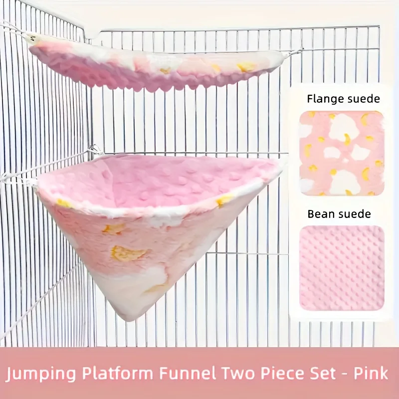Rede e Funil para Hamster e Sugar Glider com Design Suspenso - Imagem 6