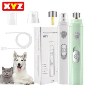 aparador de unhas para cães recarregável usb