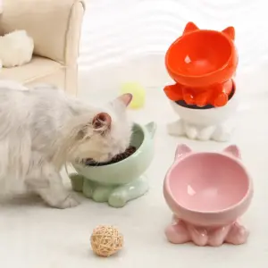 tigela de cerâmica para cães e gatos