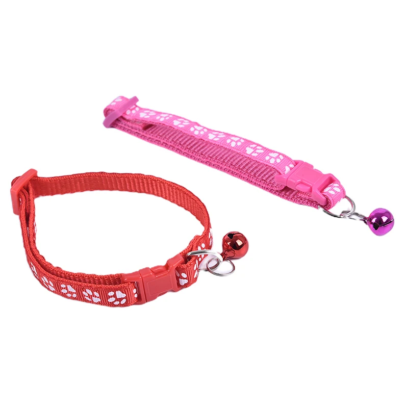 Coleira para Gatos e Cães Pequenos Ajustável 19-32 cm com Sino e Refletiva - Imagem 4