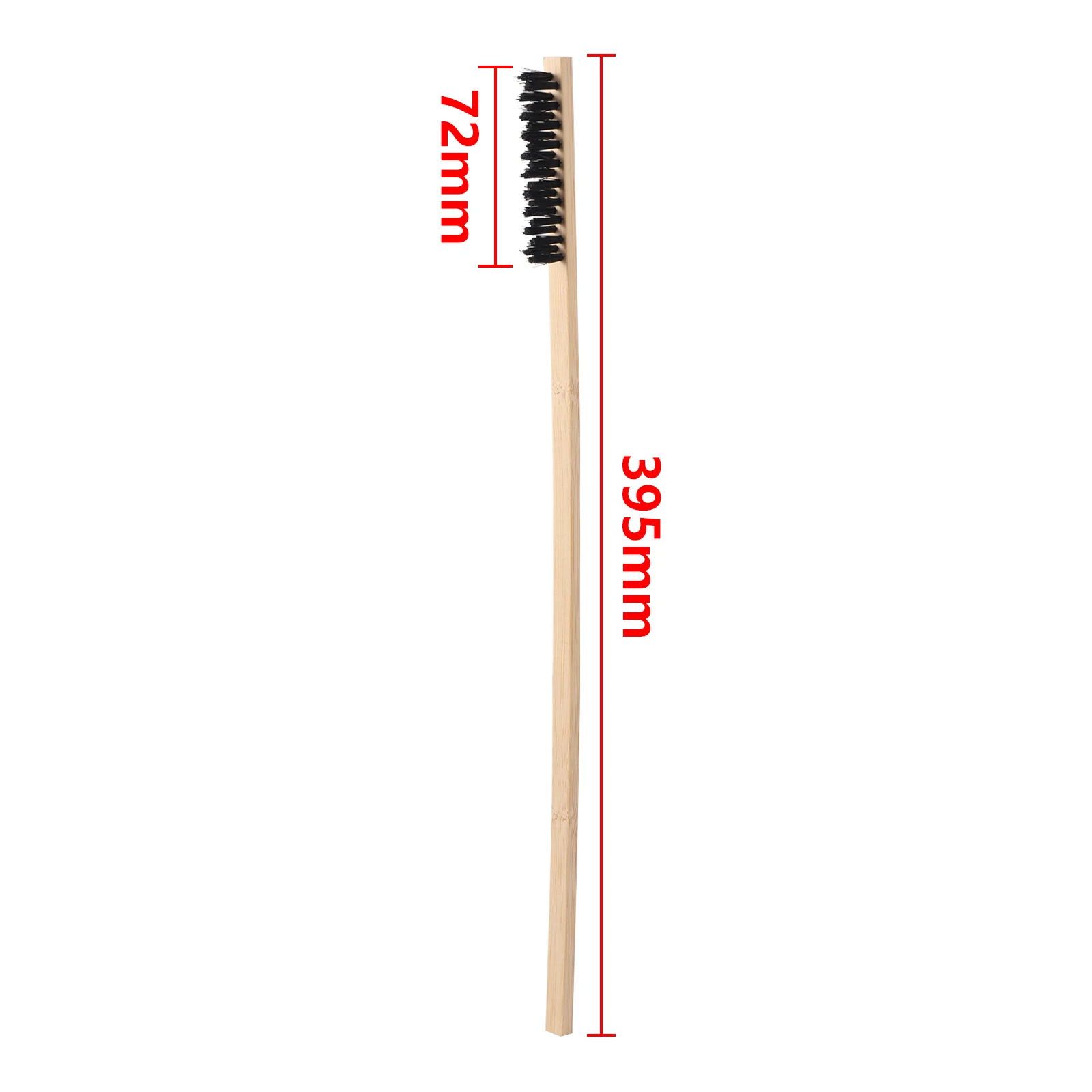 Escova para Gaiola de Pássaros 2 Peças de Bambu Cabo Longo 39,5 cm - Imagem 5