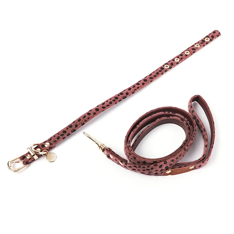 Coleira para Cães Pequenos Estampa Leopardo Ajustável - Image 6