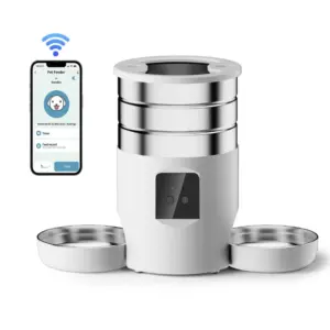 alimentador automático para pets 4.5l wi-fi