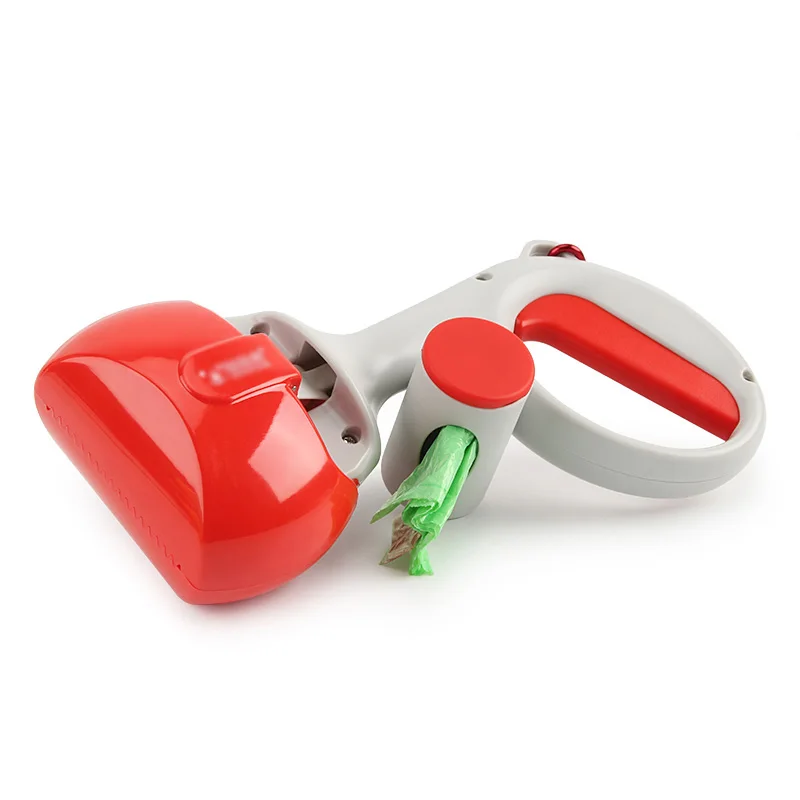 Scooper Portátil para Cães e Gatos de Plástico 27x13 cm para Limpeza - Imagem 2