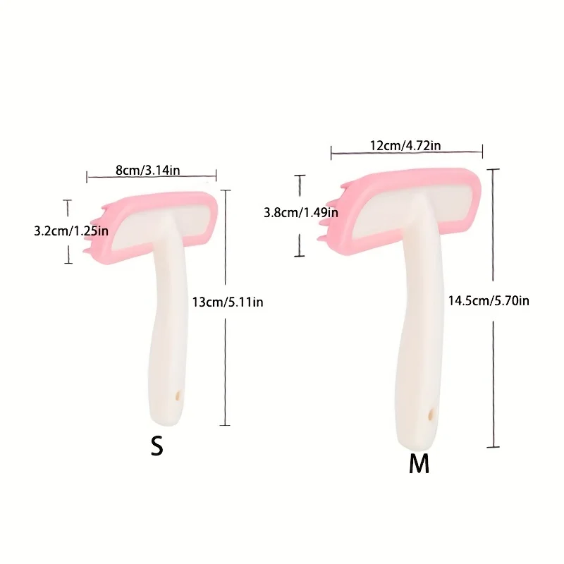 Escova para Coelhos e Gatos com Pente Destacável para Remover Pelos - Imagem 2