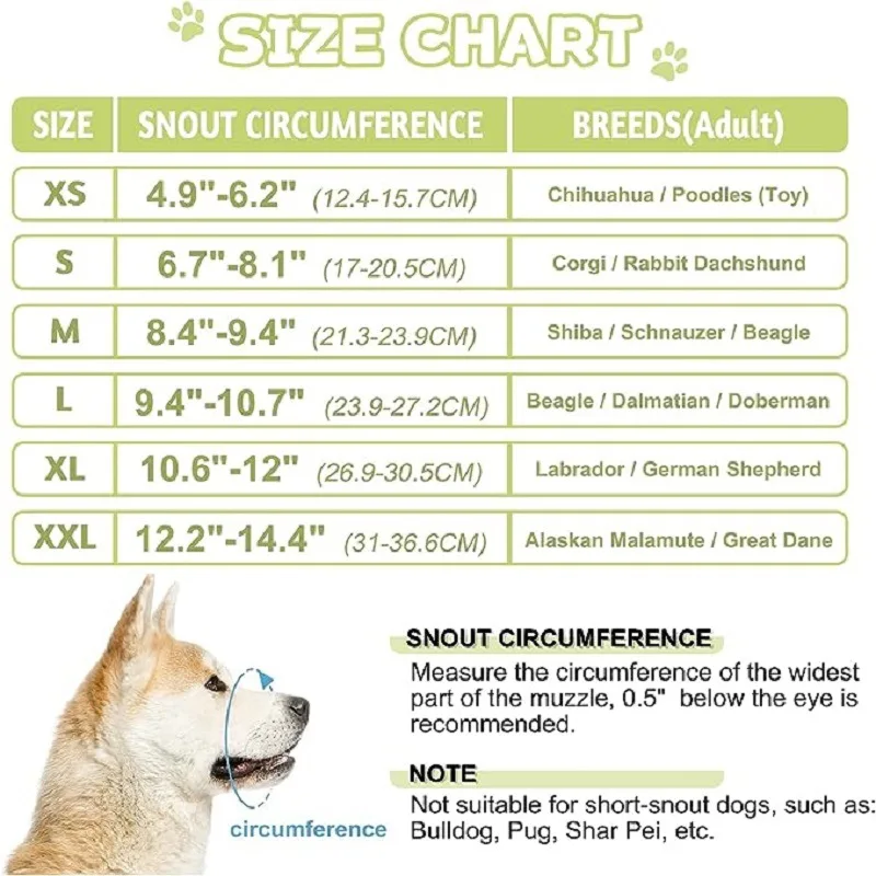 Focinheira de Malha para Cães Pequenos e Grandes Respirável - Image 6