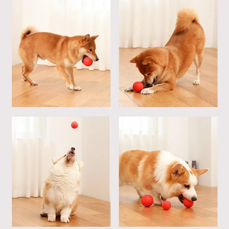 Bola de Borracha TPR para Cães Pequenos de 4,5 cm para Mastigar - Image 4