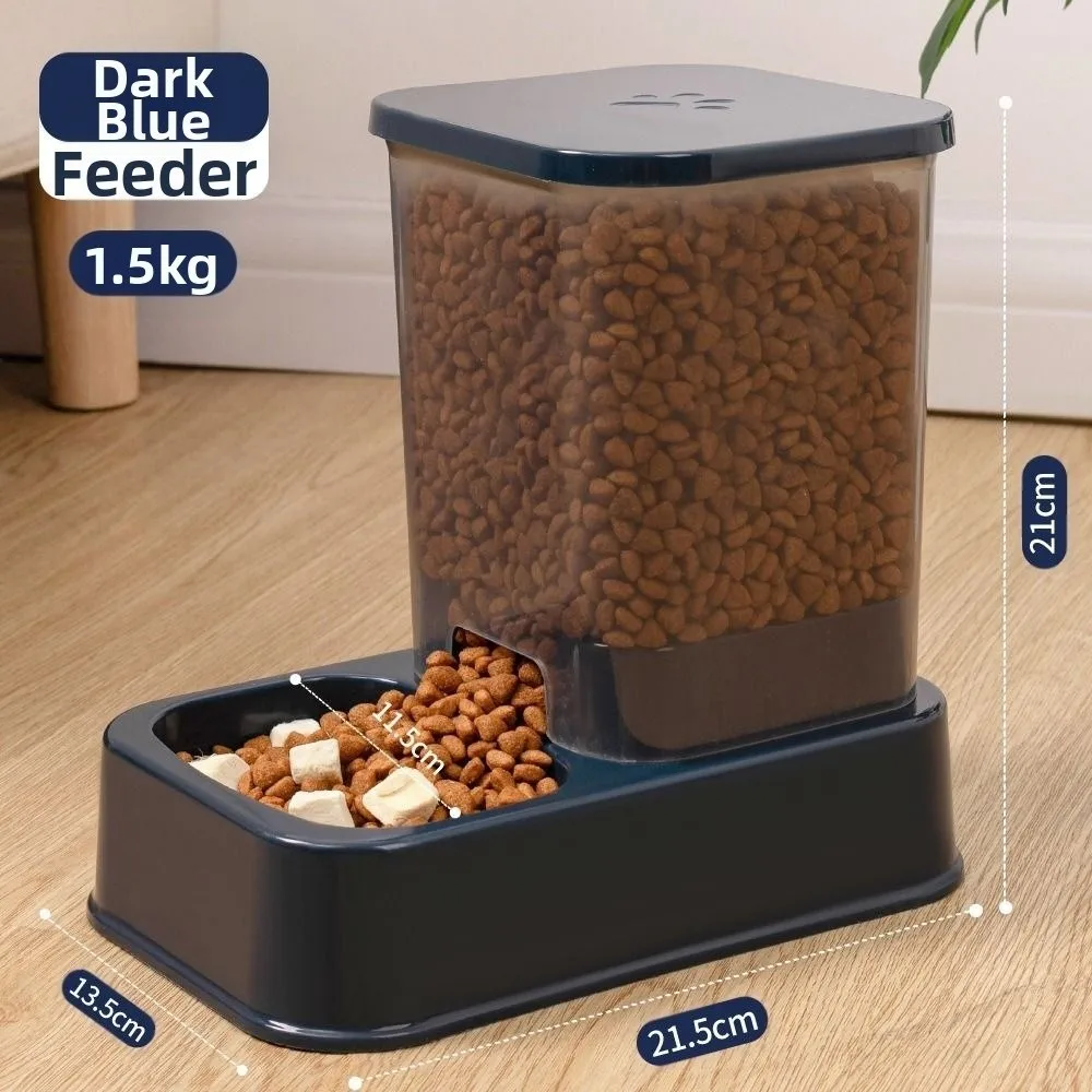 Alimentador Automático para Cães e Gatos 1.5L com Refil Gravitacional - Imagem 5