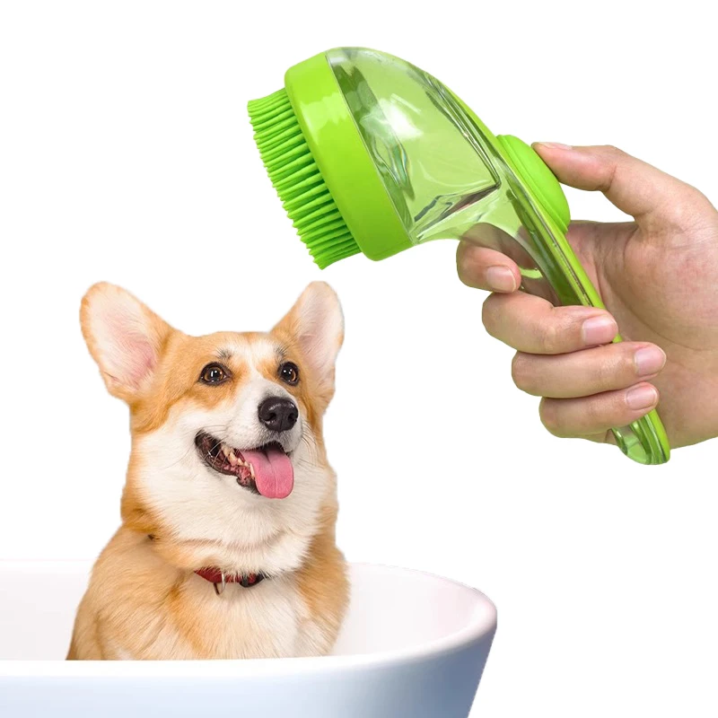 Escova de Banho para Cães e Gatos Pequenos: Ferramenta Especializada para Lavagem de Cães, Escova de Massagem - Essencial para Banho de Animais de Estimação - Image 6