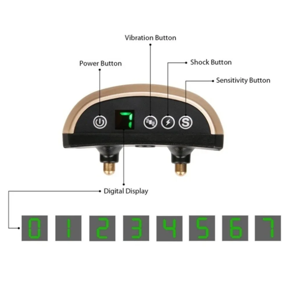 Coleira para Cães Recarregável USB, 65x38x34mm - Image 4