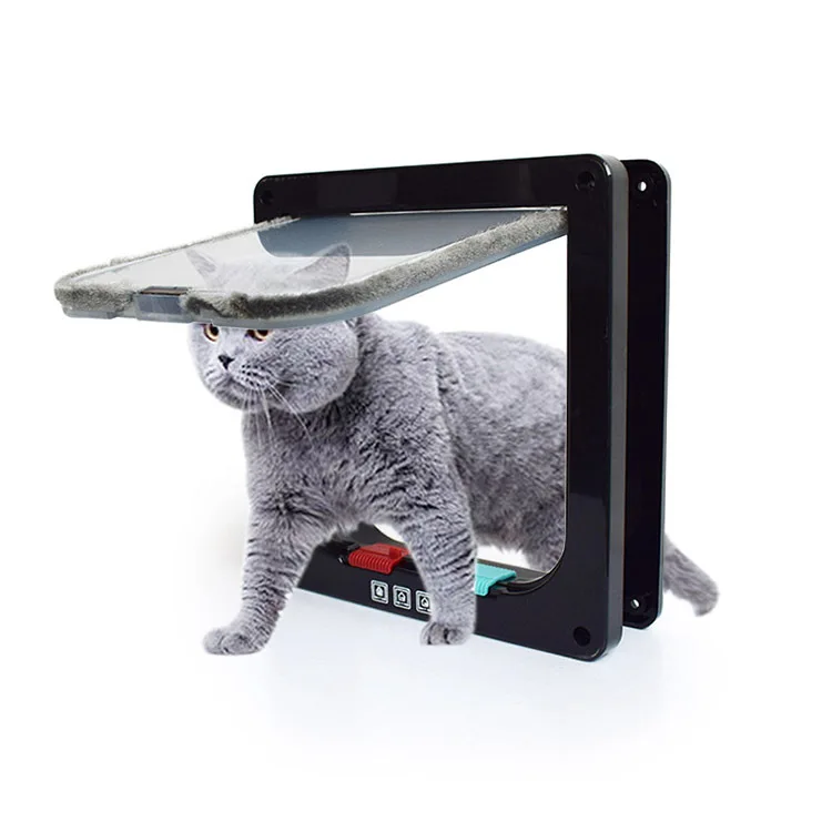 porta para gatos média branca