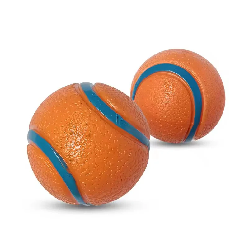 Brinquedo Bola para Cães de TPR com Apito Interno para Brincadeira Interativa - Imagem 6