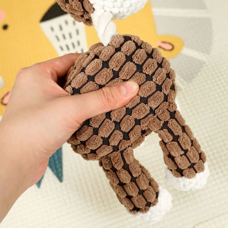 Brinquedo de Pelúcia para Cães com Apito para Filhotes - Imagem 6