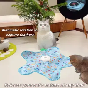 brinquedo interativo para gatos recarregável USB