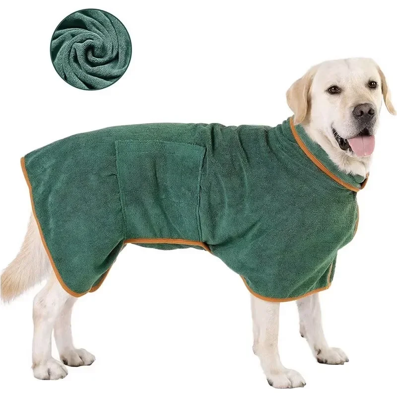 roupão absorvente para cães e gatos